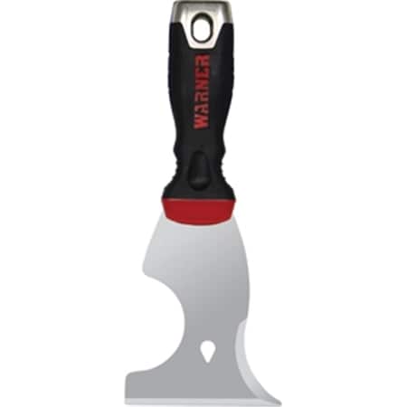 Warner Hand Tools 90173 Progrip 8-In-1 Stiff Head Steel Glazier Knife 48661901731